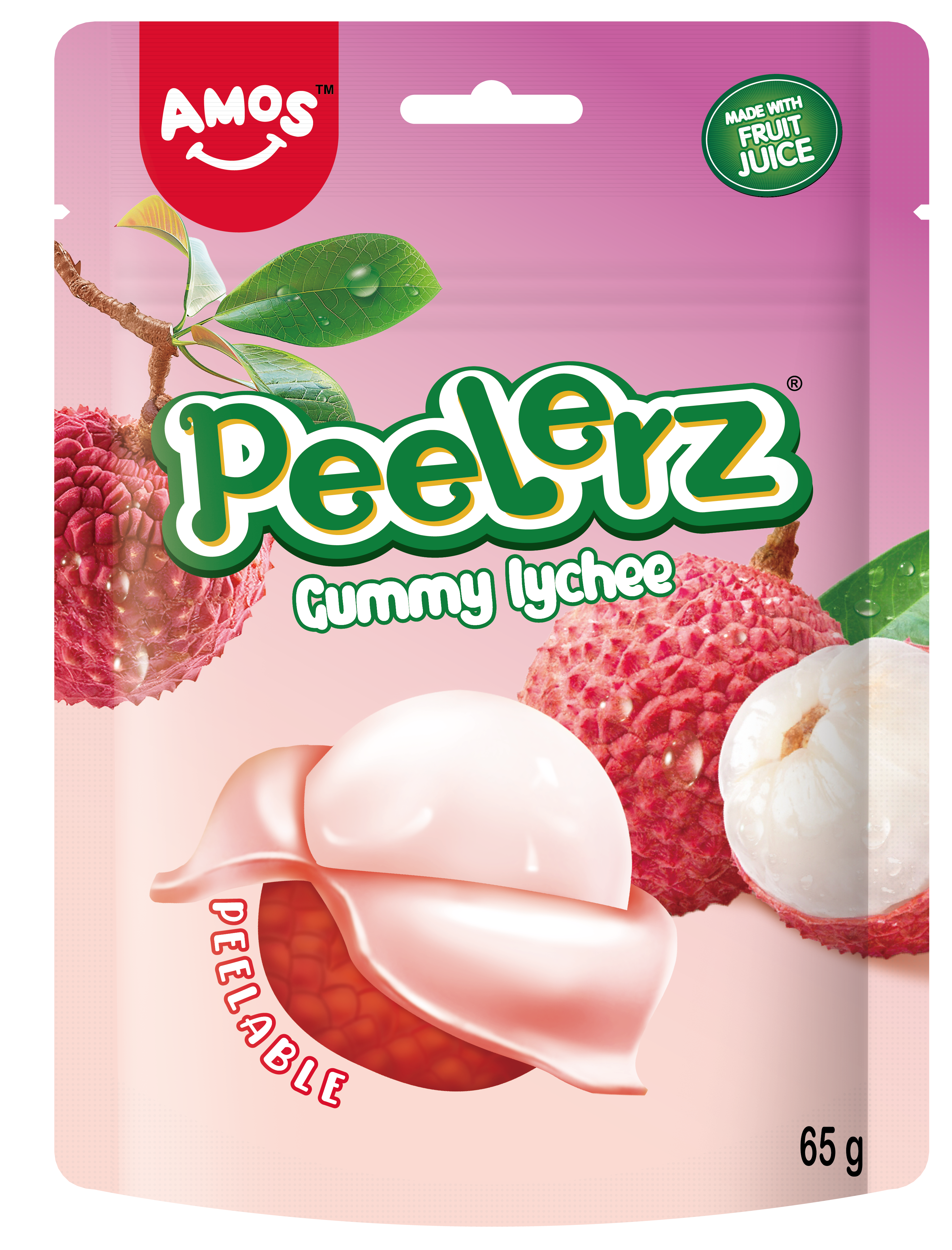 Lychee fruit gummy candy